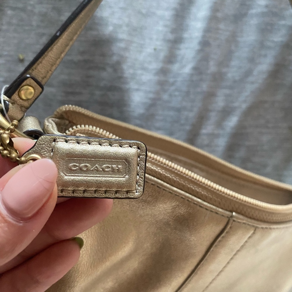 GOLD COACH makeup bag